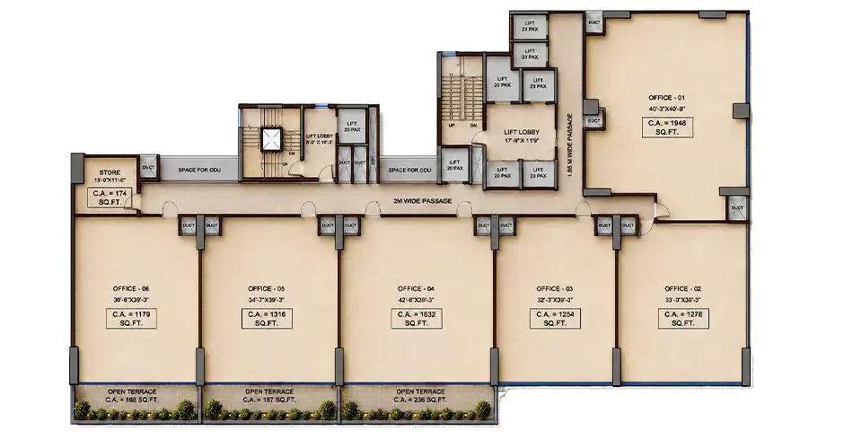 Meghna Wagle Estate Office Layout Plan Meghna Wagle Estate Office Layout Plan
