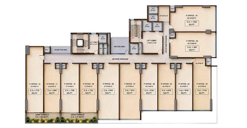 Meghna Wagle Estate Parking Layout Plan Meghna Wagle Estate Parking Layout Plan